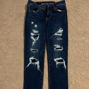 American eagle skinny jeans size 0